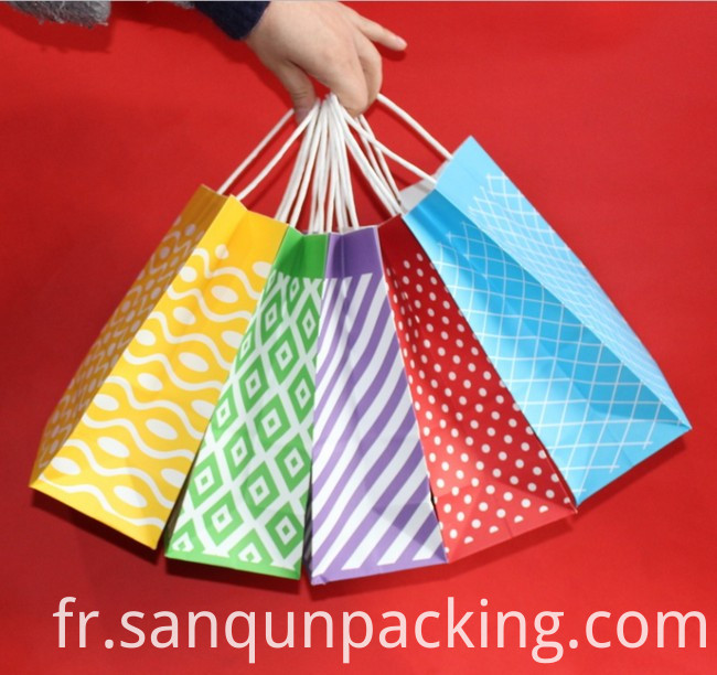 Sac en papier stock Stock Paper Bag